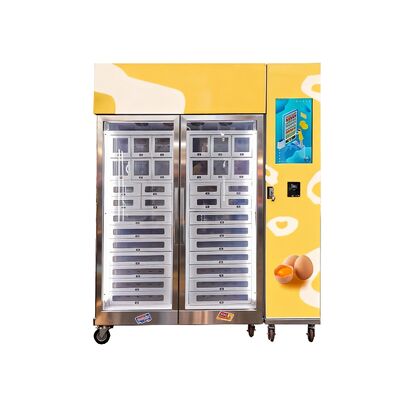 Máy bán trứng gà WEIMI USA có đầu đọc thẻ và tủ khóa tùy chỉnh cho trang trại & trung tâm thương mại