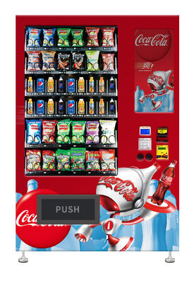 satın al Snack Food And Cool Drink Vending Machines 24V Electric Heating Defogging, 22 inch Touch Screen Vending, Micron online manufacture