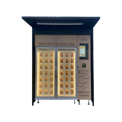 Buy WEIMI Large Capacity Bread Cake Vending Machine with Customizable Lockers for Bakery Stores online manufacture