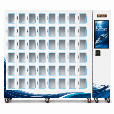 Buy WEIMI 48-Locker Swimming Supplies Vending Machine for Swimming Pools and Aquatic Centers online manufacture