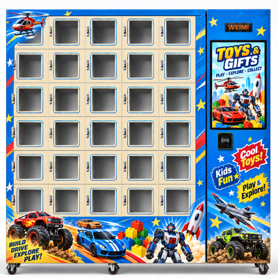 buy 35-Locker Smart Souvenir Vending Machine for Theme Parks, Museums & Tourist Attractions online manufacture